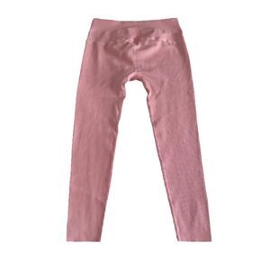 Victoria's Secret Womens Dusty Pink Ribbed Shaper Leggings Size Small